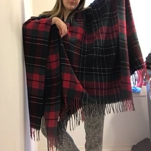 Plaid Blanket scarf